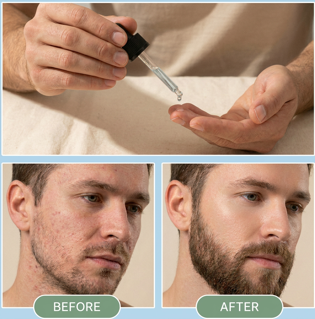 Applying Dr Droplets serum